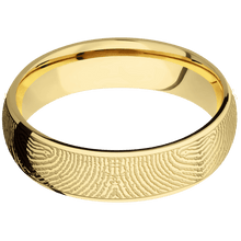10K Yellow Gold + Polish Finish