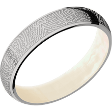 Titanium + Polish Finish + Freshwater Mother of Pearl