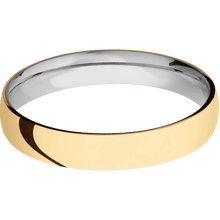 18K Yellow Gold + Polish Finish + Titanium