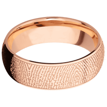 14K Rose Gold + Polish Finish