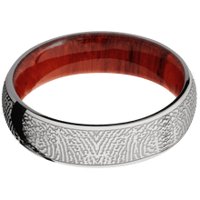 Titanium + Polish Finish + Padauk