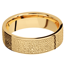 14K Yellow Gold + Polish Finish