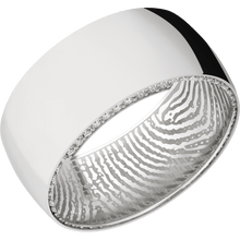 Palladium Silver + Polish Finish