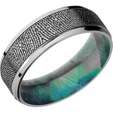 Titanium + Satin , Polish Finish + Black Mother of Pearl
