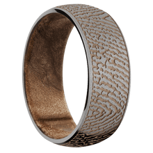 Titanium + Sand Finish + Maple Burl