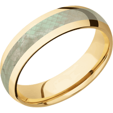 10K Yellow Gold + Polish Finish