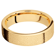 10K Yellow Gold + Polish Finish