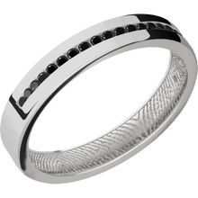 10K White Gold + Polish Finish