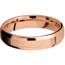 14K Rose Gold + Polish , Polish Finish