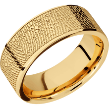 14K Yellow Gold + Polish Finish