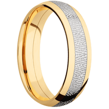10K Yellow Gold + Polish Finish