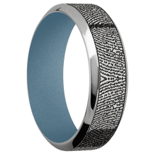 Titanium + Polish , Polish Finish + Polar Blue