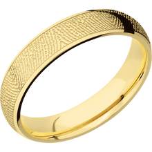 14K Yellow Gold + Polish Finish