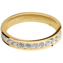 10K Yellow Gold + Polish Finish