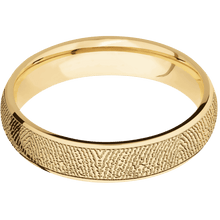 10K Yellow Gold + Polish Finish