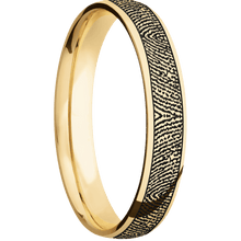 10K Yellow Gold + Polish Finish
