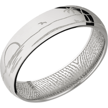 Palladium Silver + Polish Finish
