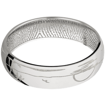 Palladium Silver + Polish Finish