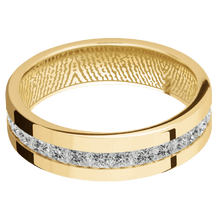 10K Yellow Gold + Polish Finish