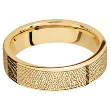 10K Yellow Gold + Polish Finish