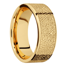 14K Yellow Gold + Polish Finish
