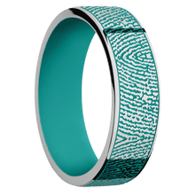 Stainless Steel + Polish Finish + Teal