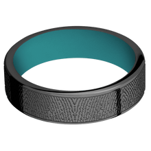 Zirconium + Polish Finish + Teal