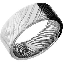 Damascus + Polish Finish