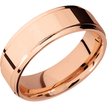 14K Rose Gold + Polish , Polish Finish