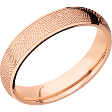 14K Rose Gold + Polish Finish