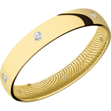 10K Yellow Gold + Polish Finish