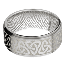 Palladium Silver + Stone , Satin Finish