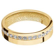 10K Yellow Gold + Polish Finish