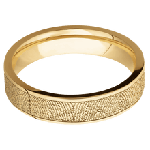 10K Yellow Gold + Polish Finish