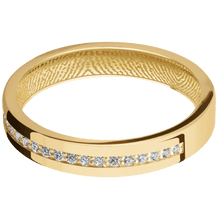 10K Yellow Gold + Polish Finish