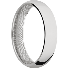 Palladium Silver + Polish Finish