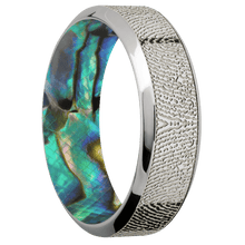 Stainless Steel + Polish , Polish Finish + Abalone