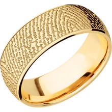 14K Yellow Gold + Polish Finish