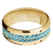 10K Yellow Gold + Polish , Polish Finish