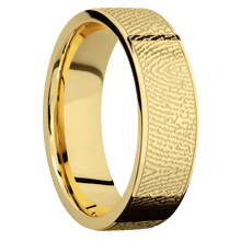 14K Yellow Gold + Polish Finish