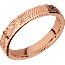 14K Rose Gold + Polish Finish