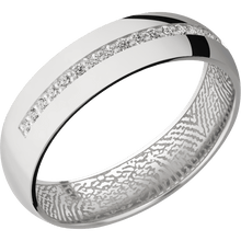 14K White Gold + Polish Finish
