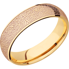 14K Yellow Gold + Polish Finish