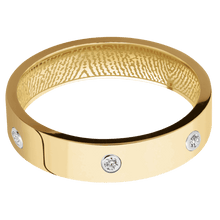 10K Yellow Gold + Polish Finish