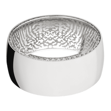 Palladium Silver + Polish Finish