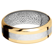 14K Yellow Gold + Polish , Polish Finish + Cobalt Chrome