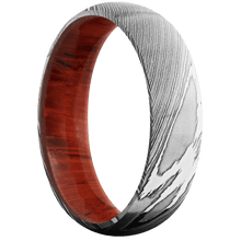 Damascus + Polish Finish + Padauk