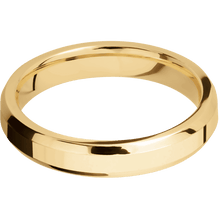 10K Yellow Gold + Polish , Polish Finish
