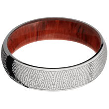 Titanium + Polish Finish + Padauk