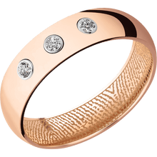 14K Rose Gold + Polish Finish